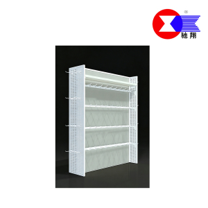 Perforated Panel Retail Wall Display Rack