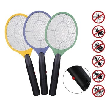 Summer Hot Cordless Battery Power Electric Fly Mosquito Swatter Bug Zapper Racket Insects Killer Home Bug Zappers