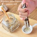 Portable Spice Salt Pepper Grinder Kitchen Accessories Cooking Tool Spice Jar Hand Manual Pepper Mill BBQ Seasoning Mills Bottle