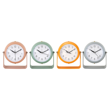 4Inch Shape Stand Alarm Clock with Night Light