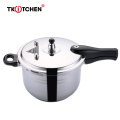 304 Stainless steel pressure cooker soup stew pot cookware kitchen cooking mini Commercial steamer induction gas stove cooker