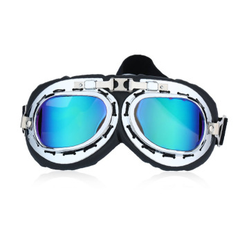 New New Arrival Vintage Anti-UV motorcycle bike Scooter Pilot Goggles Helmet glasses Motocross Steampunk Cruiser Helmet Eyewear