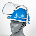 Safety helmet with face shield Hard Hat Work Welding Anti splash impact resistance full face visor helmets