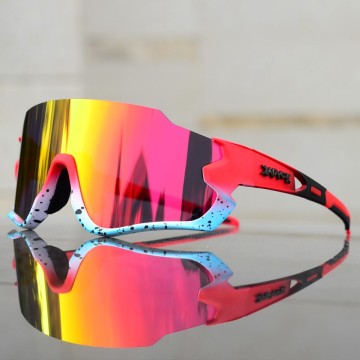 Cycling Sunglasses Sports Bicycle Glasses Men Women Polarized Mountain Bike Sport Eyewear Road Bike Bicycle UV400 Goggles 5 Lens