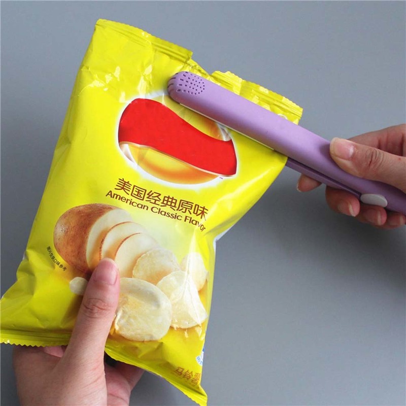 Heat Sealing Machine Household Mini Electric Food Vacuum Sealer Portable Bag Clips Handheld Seal Packing Plastic Impulse Sealer