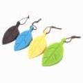 Leaf Shaped Silicone Door Stop Wedges Anti-Folder Security Door Card Stoppers Creative Leaf Style Door Stopper