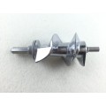 3 piece Free shipping Meat Grinder Screw and blades Mincer Auger MS-0695960 SS-989843 for Moulinex meat grinder parts