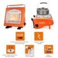 4PCS Space Heater Portable Dual-purpose Tent Heater Stainless Steel Heating Stove Portable Outdoor Heater