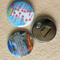 Set of 30 Personalized Fridge Magnet with Beer Bottle Opener Custom Logo Business Gifts Promotional Refrigerator Magnet in Bulk