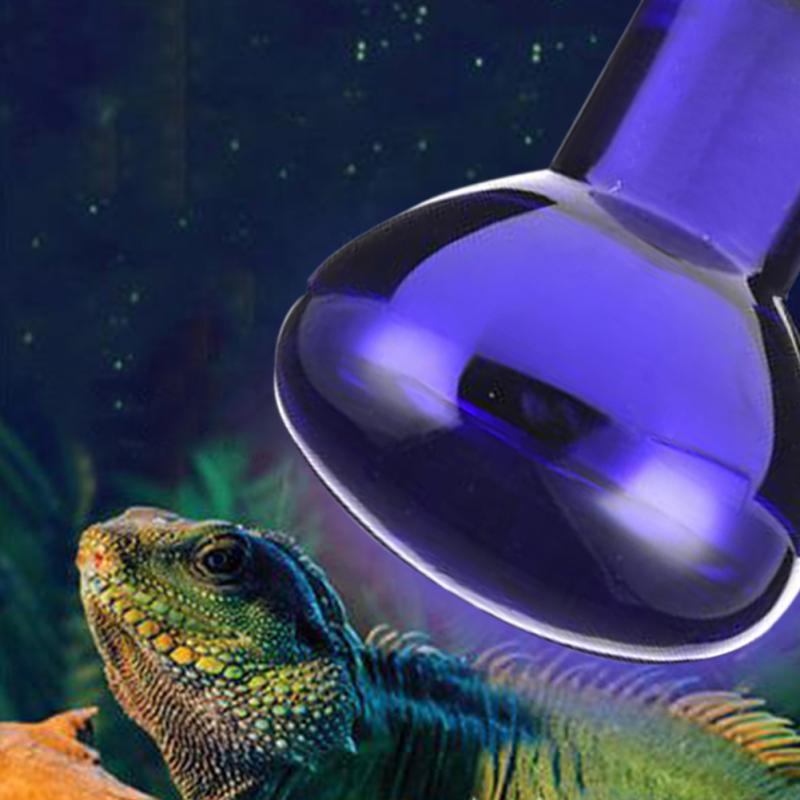 25/50/75/100W UV Reptile Lamp Bulb Turtle Basking UV Light Bulbs Heating Lamp For Amphibians Lizards Snake