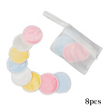20Pcs/lot Reusable Cotton Pads Make up Facial Remover Double layer Wipe Pads Nail Art Cleaning Pads Washable with Laundry Bag