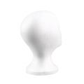 Hot White Female Styrofoam Mannequin Manikin Head Model Foam Sponge Wig Hair Glasses Display Glasses Cap Display Stand