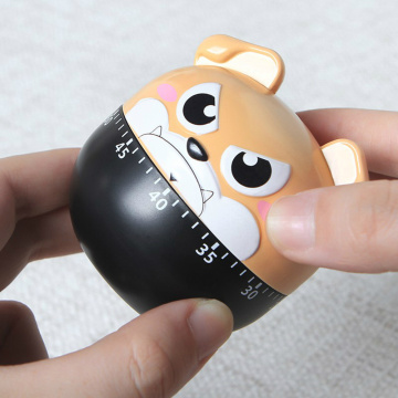 1PC Funny Dog Mechanical Timer Kitchen 60 Minute Cooking Mechanical Home Decoration 2018 Cute Animals Dogs Kitchen Decoration