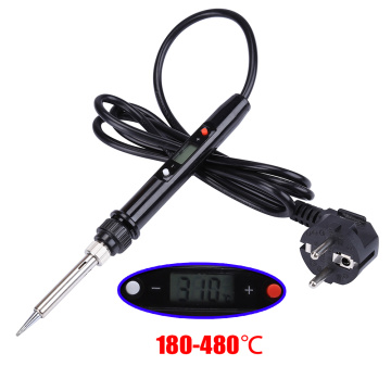 220V 80W LCD Digital Electrical Soldering Iron With Regulator Welding Iron Solder Fer a Souder BGA Soldering Tools