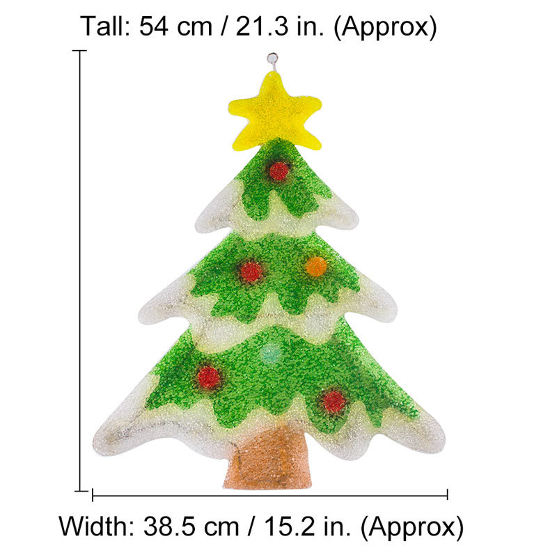 2D christmas tree motif lights - 21.3 in. Tall led decoration xmas tree light home decoration party light navidad 2018