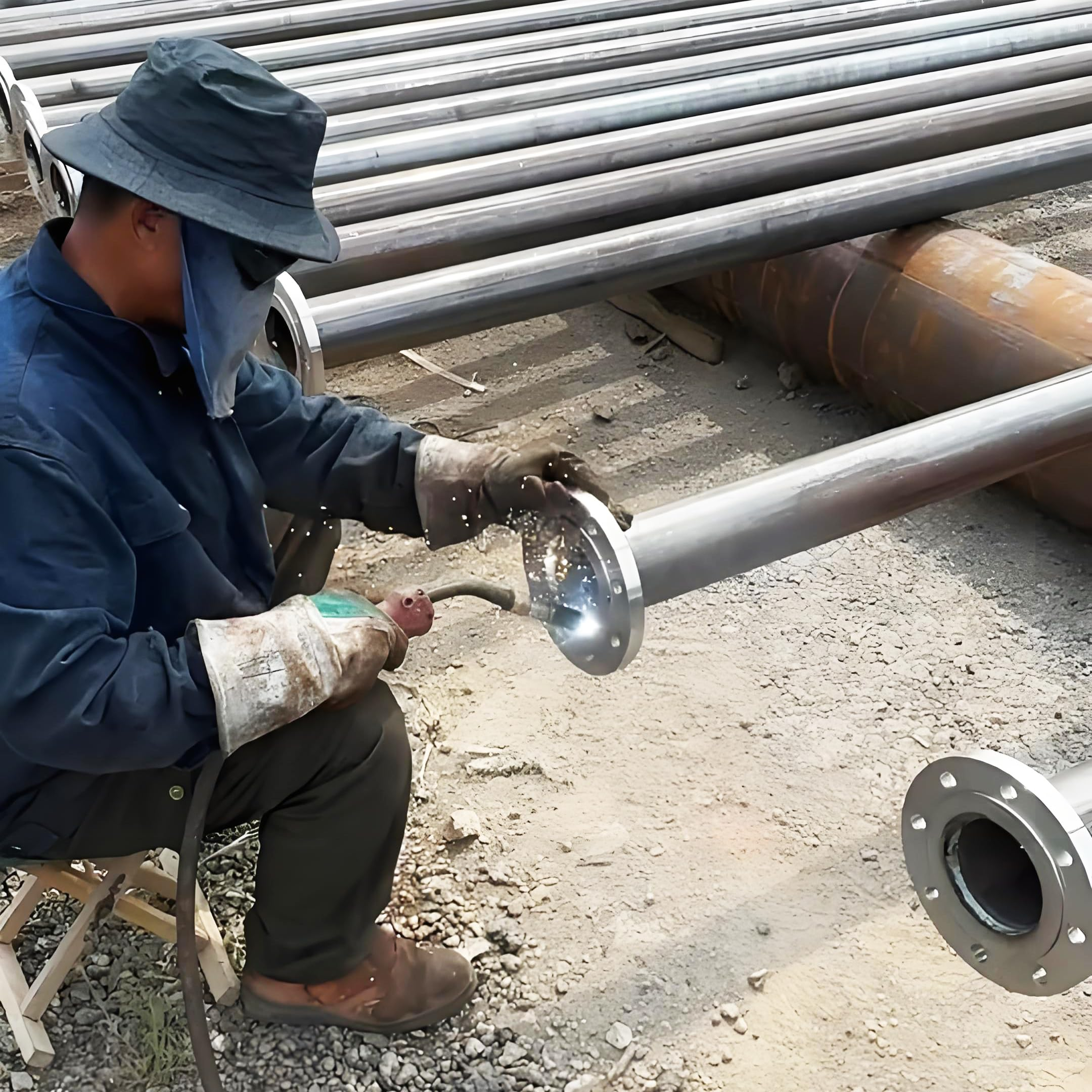 Stainless steel socket welding flange3