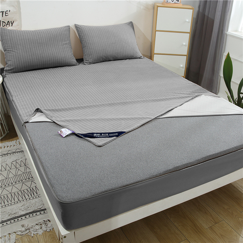 Hotel Home Bed Textile Quilt Waterproof Mattress Pad Cover Fitted Colchao Protector Sheet Matress Mattress Waterproof Protector