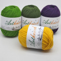 12pcs Fine Milk Cotton Yarn for Knitting Sweater Doll Organic Crochet Yarn DIY Crochet Yarn Cotton