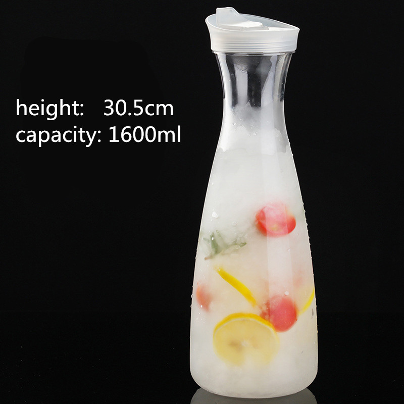 Large Capacity Acrylic Fruit Juice Milk Pot Bar Party Wine Beer Bottle Beverage Cold Water Kettles Anti-fall Water Pitcher Jug