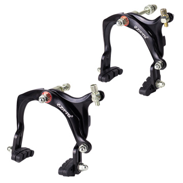 Bicycle Brake Cycling Bicycle Side Pull Brake Caliper C Brake Shoes Caliper C Clip Mountain Clamp Bicycle Brake Accessory Black