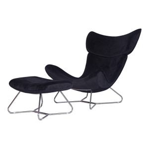 Beautiful Imola Lounge Chair with Ottoman Replica