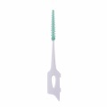 40pcs/2box Push-Pull Interdental Brush Gum Interdental Brush Toothbrush Oral Care Toothpick Orthodontic Wire Brush