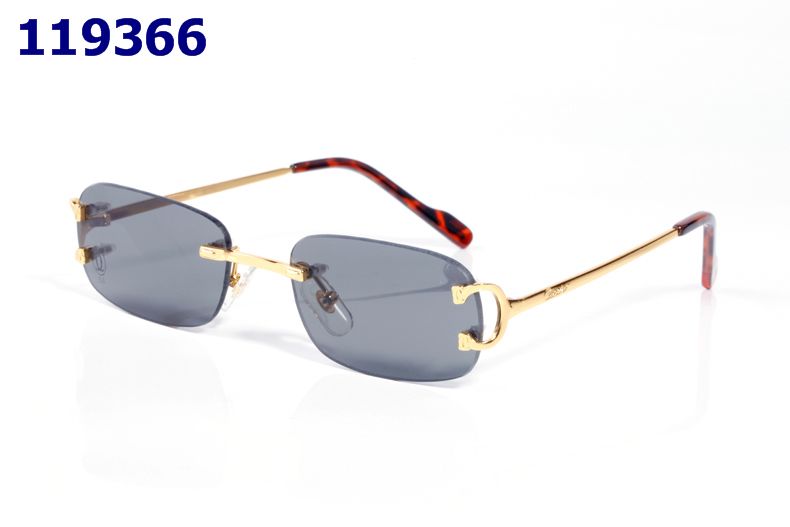 Sunglasses for unisex buffalo horn glasses rimless sun glasses silver gold metal frame Eyewear and RED BOX