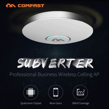 COMFAST CF-E320V2 300M Wireless Router WiFi Ceiling AP 802.11b/g/n QCA9531 Enterprise Wifi System AP 48V POE