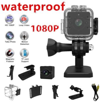 SQ12 1080P Mini Camera DVR Lens Sport Video Cameras Wide-Angle Mini Camcorder Waterproof Night Vision Camcorder
