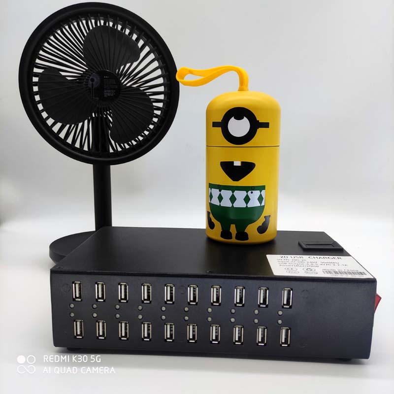 20 USB charging station