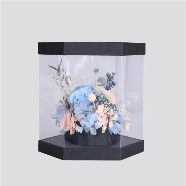 Transparent Boxes For Flowers Jpg