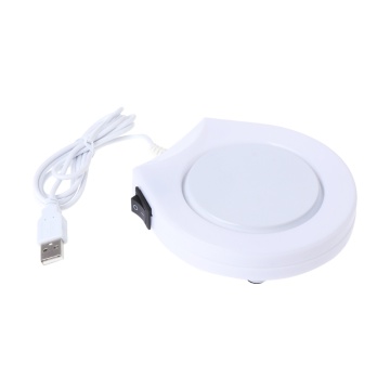 Portable USB Electric Powered Drink Cup Warmer Pad Plate For Office and Home Use