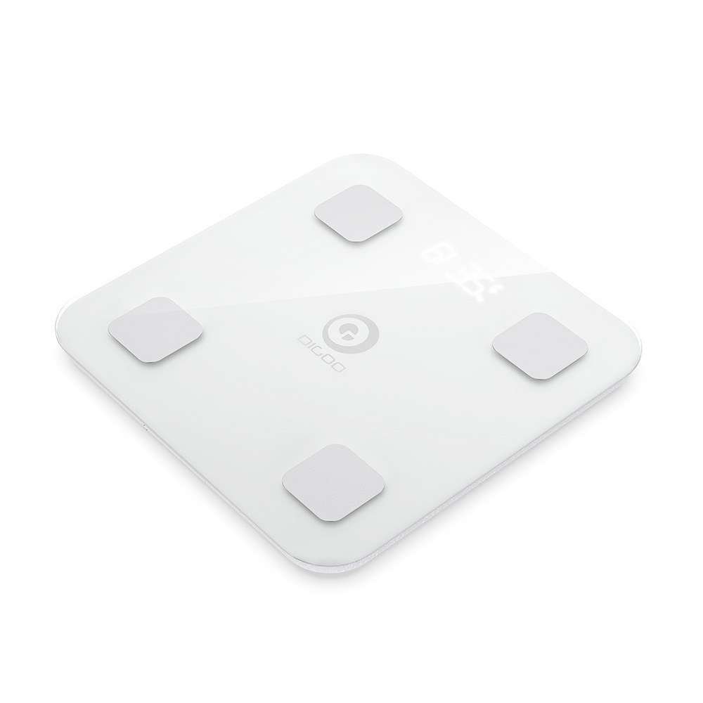 DIGOO Bluetooth Scales Floor Body Weight Bathroom Scale Smart Backlit Display Scale Body Weight Body Fat Water Muscle Mass BMI