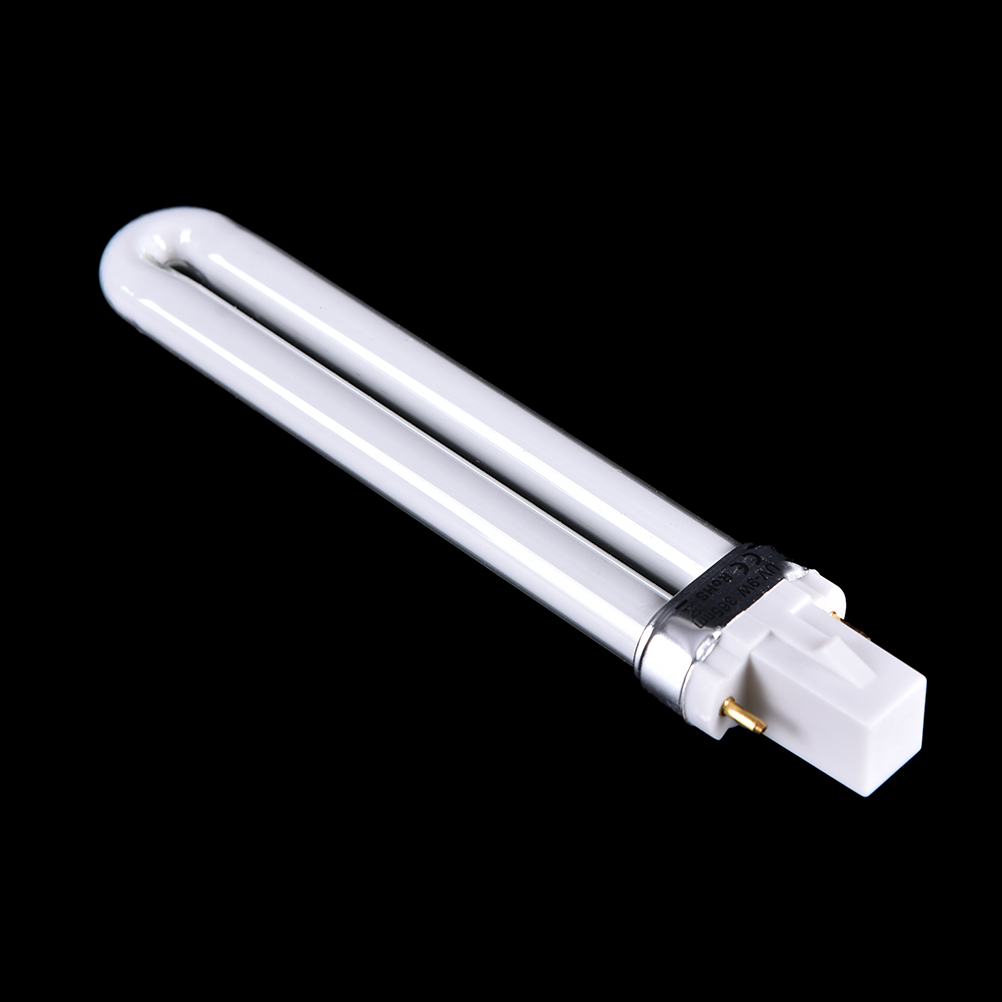 9W UV Lamp Light Tube For Nail Art Dryer Curing Lamp Replacement U-shaped Lamp Bulb Tube Nail Art Supplies Hot Sale