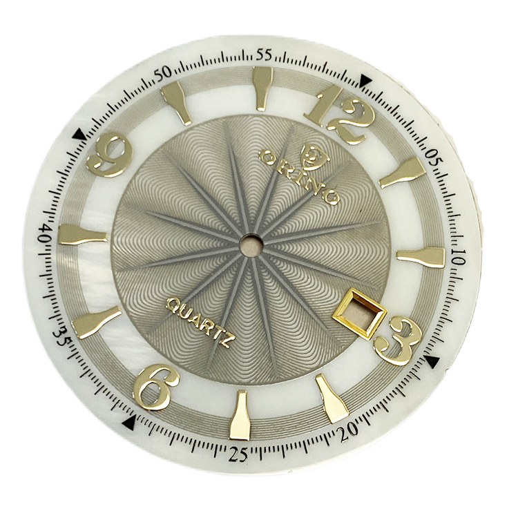 waffle guilloche  watch dial