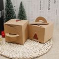 Likable Kraft Paper Box Christmas Eve Apple Box Bake West Point Boxes simple and fresh Dust-proof Home Organization High Sales