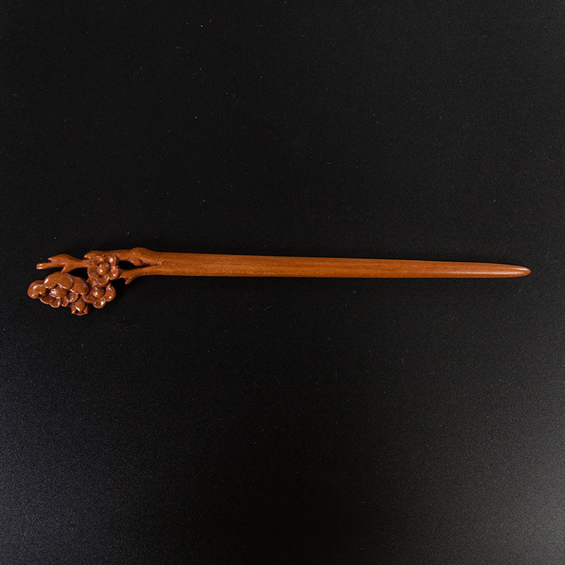 1Pc Retro Ethnic Women Lady Wooden Handmade Carved Chopstick Hair Stick Pin Wood Hair Stick Fashion Hair Accessories 4 Style