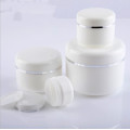 20/30/50/100/150/250g Refillable Bottles Travel Face Cream Lotion Cosmetic Container White Plastic Empty Makeup Jar Pot