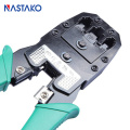 RJ45 Crimping Tool Rj45 Crimper Network Cable Wire Stripper Rj45 Tools for 8P 6P 4P Green
