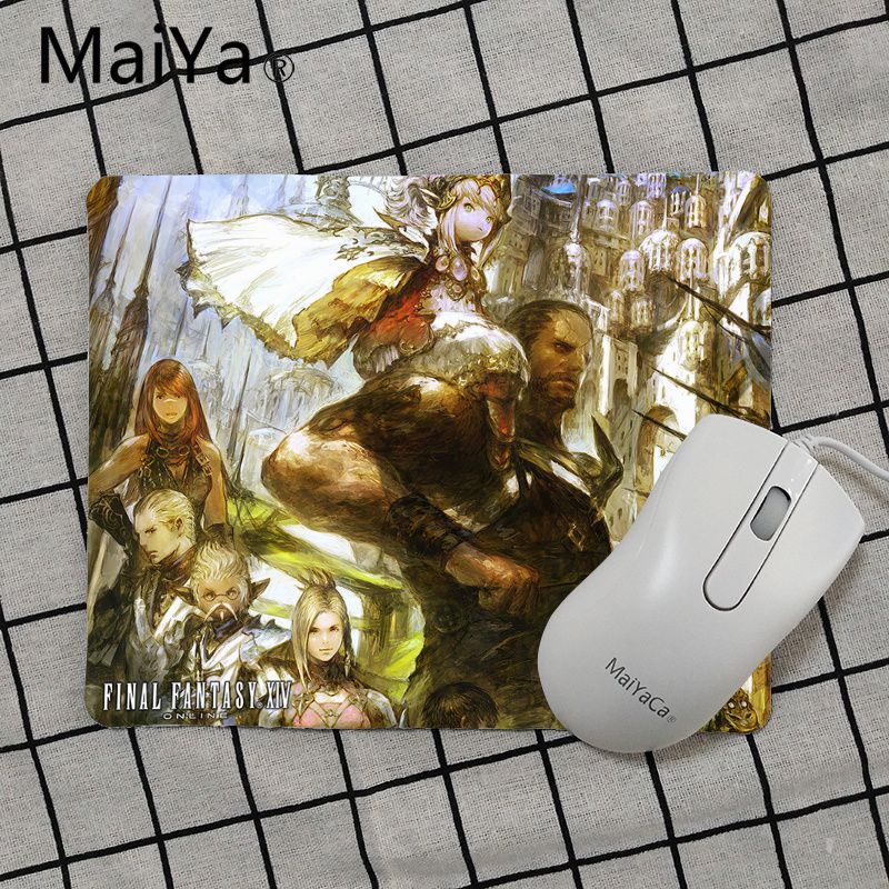 Maiya Top Quality FINAL FANTASY XIV Online DIY Design Pattern Game mousepad Top Selling Wholesale Gaming Pad mouse