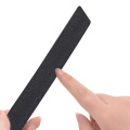 1pcs Metal Plate With 10pcs Disposable Replacement Sand Paper Black Nail Files Double Sided Sanding Nail File Set Manicure Tools