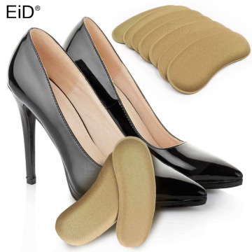 EiD 2pcs Sponge Practical Sticky Fabric Shoes Back Heel Inserts Insoles Pads Cushion Liner Grips High Quality Braces & Supports