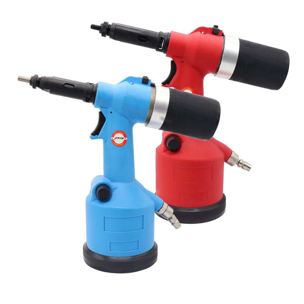 Pneumatic Air Rivet Nut Guns Automatic Insert threaded Pull Setter Riveters Riveting Rivnut Tool for Nuts M3 M4 M5 M6 M8 M10 M12