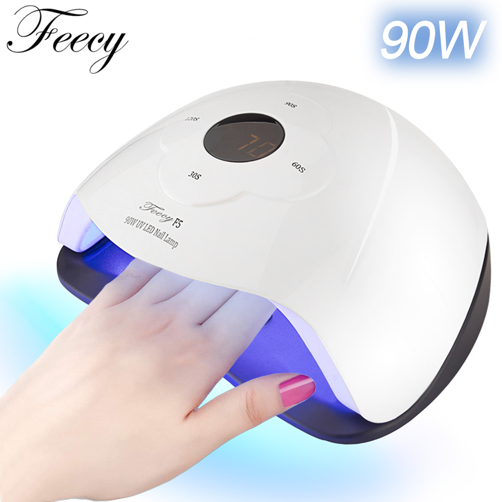 96W Lamp For Nails 90W Nail Dryer 80W UV LED Lamp SUNONE UV Nail Lamp For Manicure Drying All Gel Varnish Ice Lamp Motion Sensor