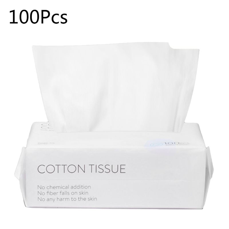 50/100pcs Disposable Face Towel Travel Cotton Makeup Wipes Facial Cleansing
