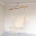 Tassel Garden Hammock Hang Rope Lazy Chair Swinging Outdoor Indoor Furniture Hanging Rope Chair Swing Chair Seat bed Camping