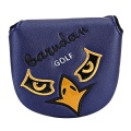 Golf Putter Headcover Angry-Birds Golf Mallet Putter Headcovers Golf Club Head Cover Leather Embroidery Magnetic Free Shipping