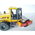 Collectible DieCast Toy Model 1:35 Scale SANY YZ18C Single Road Roller Compactor Engineering Machinery Vehicles for Decoration