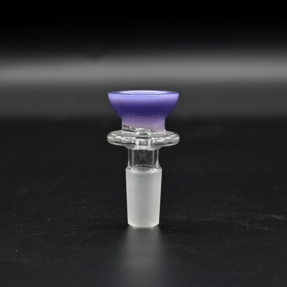 Purple glass smoking accessories