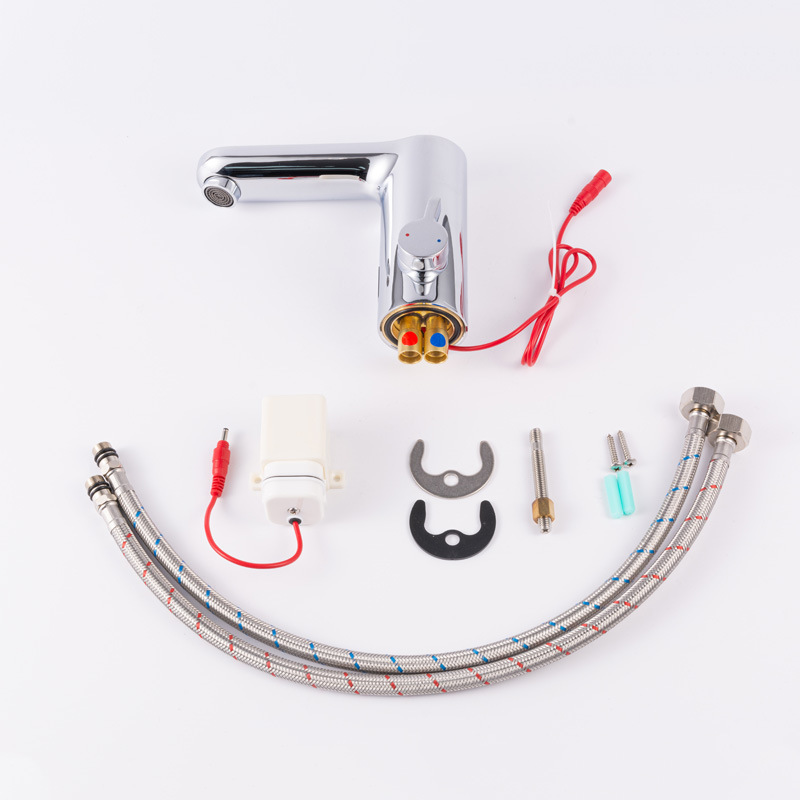 All copper hot and cold intelligent infrared faucet faucet 6